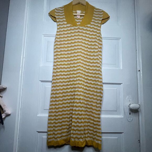 Tulle Striped Pullover Dress - Picture 2 of 9